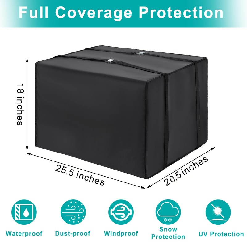 Fivebop Window Air Conditioner Insulation Cover for Outside Units 3