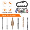 sourcing map 10PCS 1/4 Inch Hex Shank Aluminum Alloy Screwdriver
