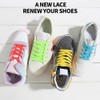 VSUDO VSUDO 100 cm Flat Neon Green Shoe Laces for