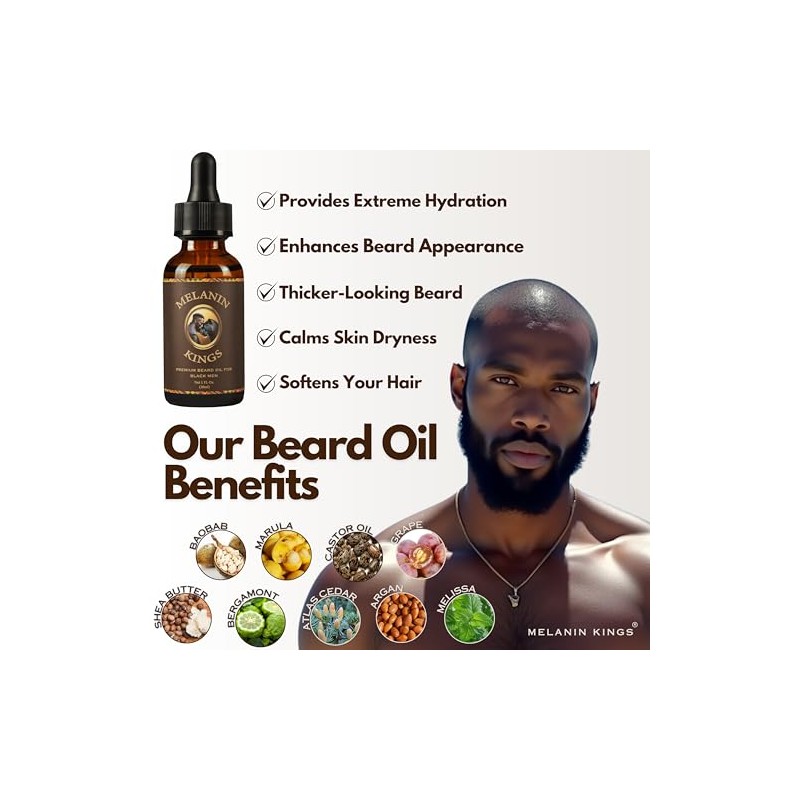 VERSAINSECT s Beard Oil Kit for Black Men - Specific
