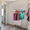 Homexa Wall Mounted Drying Racks for Laundry (31.5 Inches Wide)