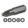 Faithfull Pozi 2 S2 Grade Steel Screwdriver Bits x 50mm