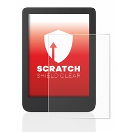 upscreen Scratch Shield Screen Protector compatible with Tolino Shine 4/5 / 5 Color 2024 - HD-Clear, Anti-Fingerprint
