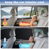 KOCZIL Car Window Shades - 4 Pack Magnetic Car Window