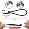 Akicderu Bungee Cord with Hooks, Pack of 20 Expanders with