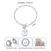 Philip Jones Daughter Charm Bracelet Created with Zircondia® Crystals
