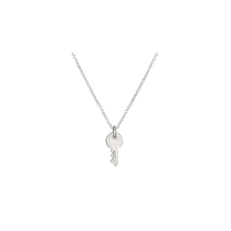 Caiyao Tiny Key Pendant Necklace Confidence is Key Encourage Inspiring