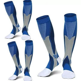 Generic 3 Pares De Calcetines Deportivos De Compresión Para Hombre,