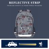 Glaphy Ambulance Cars Pattern Backpack School Bag Lightweight Laptop Backpack