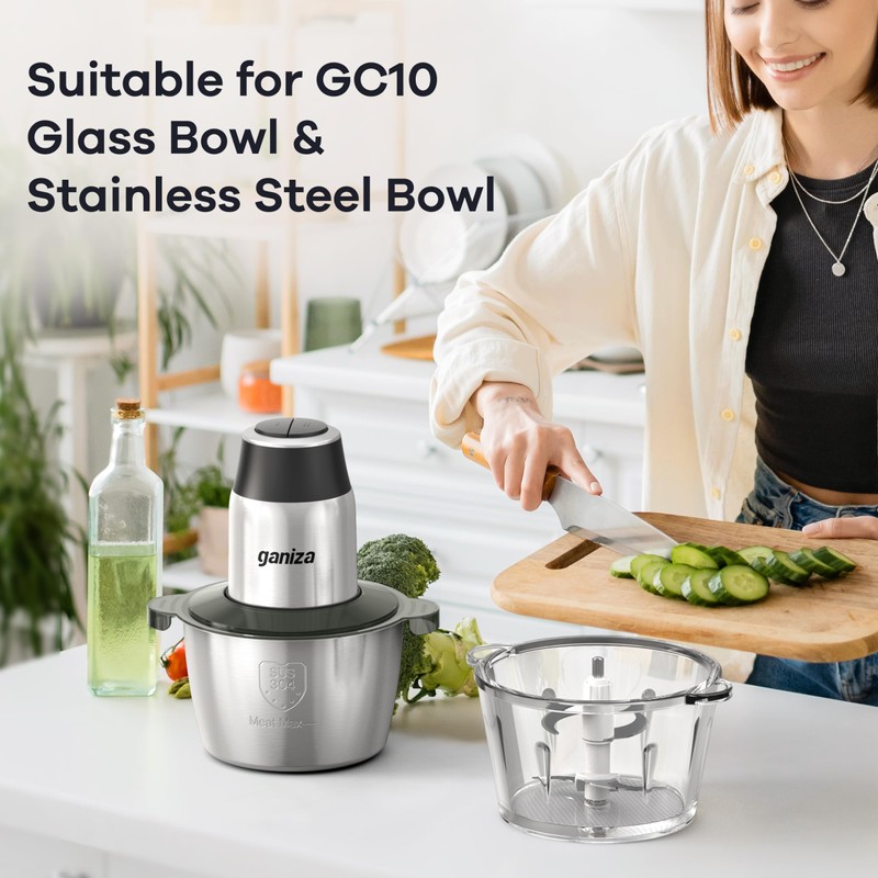 Plastic Cover Compatible with Ganiza GC10 Food Processor, Suitable for