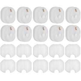 Anewise 10 Pack HV301 Filter Replacement for Shark Rocket HV301 HV30126 HV300 HV302 HV292 HV305 HV307 UV450 QS301 CS100 Ultralight Corded Stick Vacuum, Part #XFFV300, 10 Foam + Felt + Post Filters