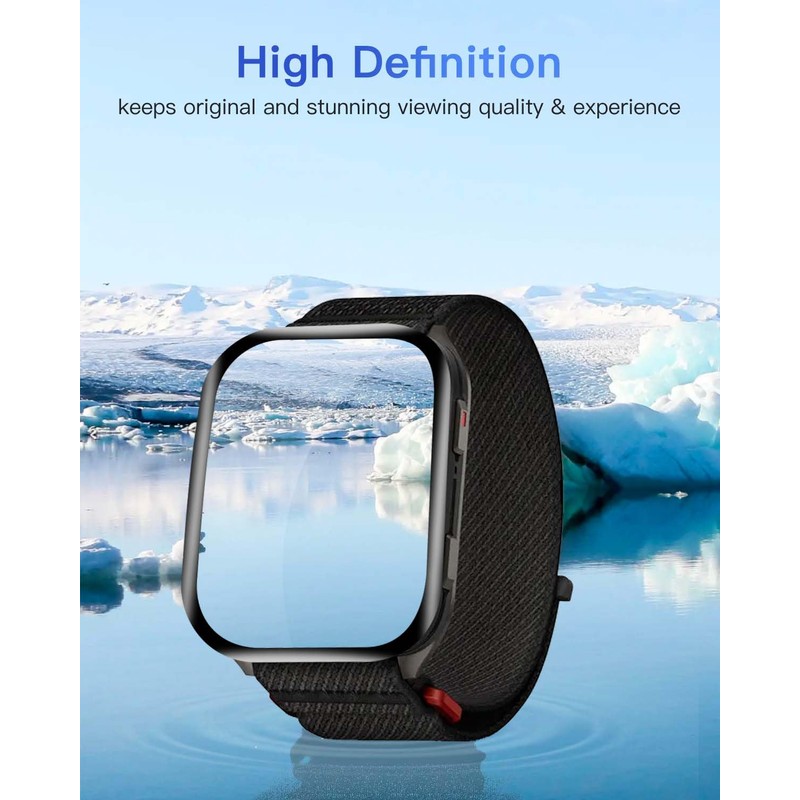 2 Pack Screen Protector for Garmin Venu X1,3D Full Screen