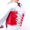 AAMA Solid Reversible Olympic Style Taekwondo Chest Guard Protector -