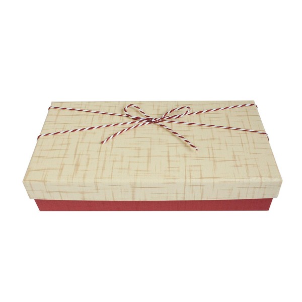 Emartbuy Rigid Luxury Rectangle Shaped Slim Presentation Gift Box, 25.2
