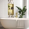 Neodrain Shower Niche Double Shelf Stainless Steel No Tile Needed