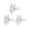 Dr. Brown's Advantage One-Piece Silicone Baby Pacifier, Fully Symmetrical Soother,