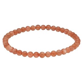 Lebensquelle Plus Mini ball bracelet, 4-5 mm, high-quality gemstone bracelet, Gemstone, rock crystal