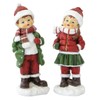 Les enfants Figurine 8 x 7 x 20.5 cm Polyresin