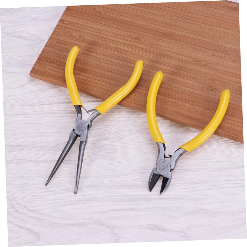 DOITOOL Mini Diagonal Cutting Pliers for Jewelry Diy Strong Steel