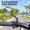 Bike Rearview Mirrors, Set of 2 – 360° Adjustable Convex