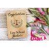 Red Door Inspirations Law School Graduation Card, Multicolor, 5x7 inch,