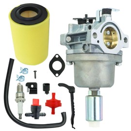 D105 Carburetor for John Deere D110 L107 LA115 X120 X145 Tractor (100 Series) with 42-Inch Mower Deck with Air Filter kit