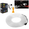 5M EL Wire Car LED Interior Strip Light USB Neon,
