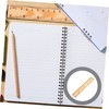 BESPORTBLE 20pcs Wooden Straight Edges Rulers for Boy Girl Durable