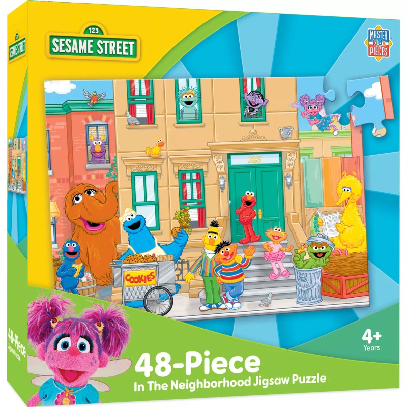 MasterPieces - Sesame Street - In the Neighborhood 48 Piece