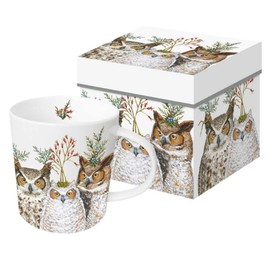 Paperproducts Designs - 13.5 oz. Mug - Holiday Hoot