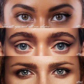 Anglicolor 2 Pack Sellos Delineador Ojos Waterproof, De Larga Duracin Y Fcil De Quitar Negro, Cat Eye Eyeliner, Para Mujeres Regalo De Navidad (01... 