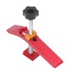 Woodworking T Track Hold Down Clamp Workbench Adjustable Chute Aluminum