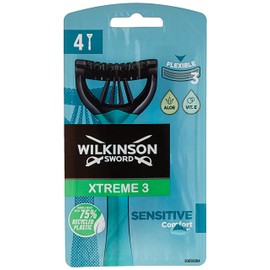 Wilkinson Sword Xtreme 3 Sensitive Disposable Razors for Men