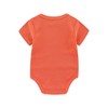 Chamie Newborn Boy Girl Bodysuit Infant Short Sleeve Jumpsuit Solid