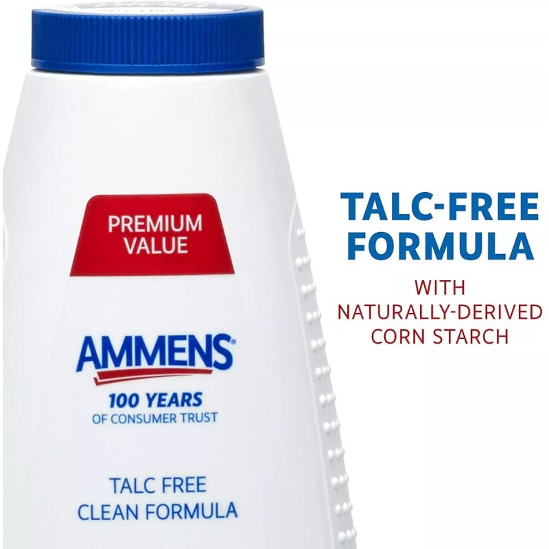 Ammens 4 X Ammens Polvo Para Pies Sin Talco Medicinal