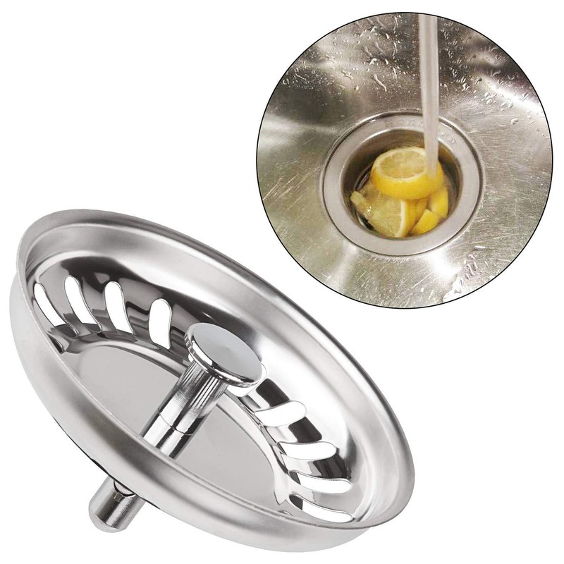 STARVAST Pack of 2 Universal Sink 79.3-80 mm, Strainer Basket,