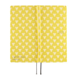 Almost Daily Notebook, 2025 Weeks Yuge Fabric Farm/Scale Pattern, Starting January, Weekly Notebook, Weekly Left, Slim Vertical