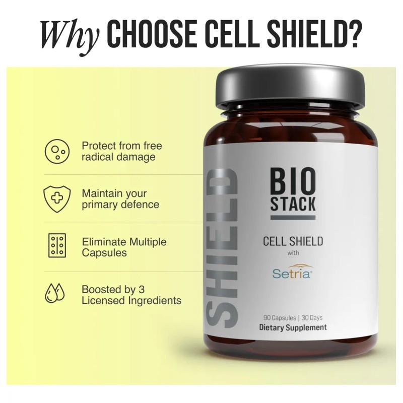 Biostack Cell Shield Glutatin 500 Mg Liposomal Cpsulas