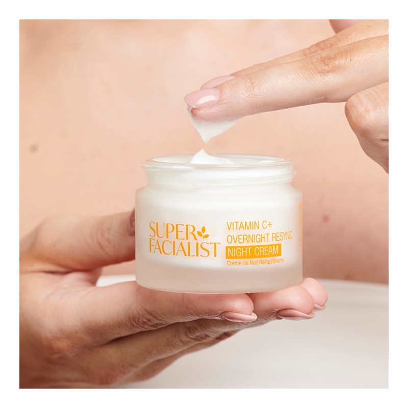 Super Facialist Vitamin C Overnight Resync Night Cream