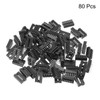 sourcing map 80Pcs DIP IC Chip Socket Adapter, 2.54mm Pitch