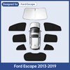 8PCS Car Window Shades for Ford Escape 2013-2019, Window Covers