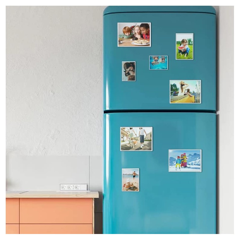 KikoSkool Magnetic Picture Frame, 12 Pack Magnet Photo pocket for