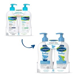 Cetaphil Pack Baby Wash & Shampoo + Daily Lotion Para Bebé