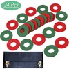 Febrytold 24 Pcs Battery Terminal Anti Corrosion Washers, 12 Pcs
