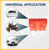 REPAIROCK Car Fuse Blade Style Fuses 10A Fuse Durable |