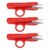 Thread Scissors Stainless Steel Yarn Scissors 3 Pieces Sewing Scissors