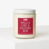 Smells Like a Football Win Scented Candle - Team Name:
