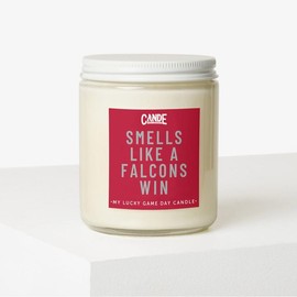 Smells Like a Football Win Scented Candle - Team Name: Falcons