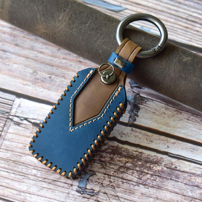 Toyota Smart Key Case, Leather, Key Cover, Scratch-Resistant, Anti-fall, Protection,