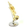 Sunrise Sound House Miniature Musical Instrument Trumpet 1/12 Gold